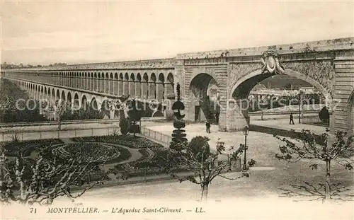 AK / Ansichtskarte Montpellier_Herault Aqueduc Saint Clement Montpellier Herault