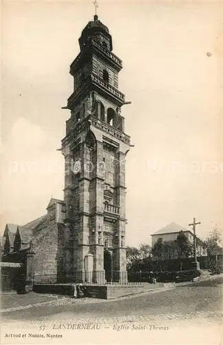 AK / Ansichtskarte Landerneau Eglise Saint Thomas Landerneau