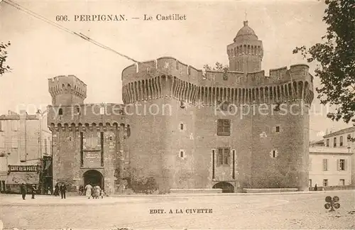 AK / Ansichtskarte Perpignan Le Castillet Perpignan
