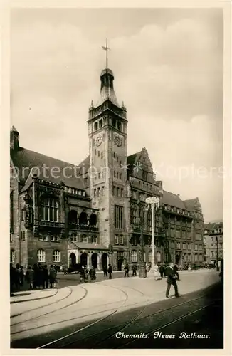 AK / Ansichtskarte Chemnitz Neues Rathaus Chemnitz