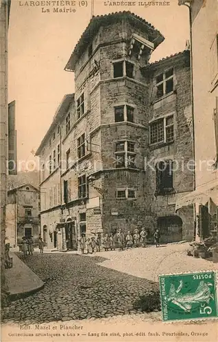 AK / Ansichtskarte Largentiere Mairie Largentiere