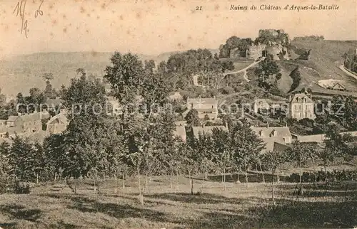 AK / Ansichtskarte Arques la Bataille Ruines Arques la Bataille