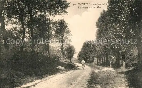 AK / Ansichtskarte Cauville sur Mer La descente a la Mer Cauville sur Mer