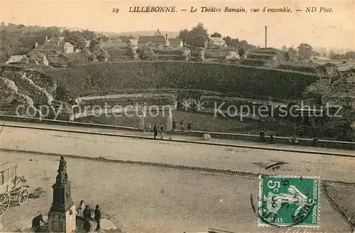 AK / Ansichtskarte Lillebonne Theatre Romain  Lillebonne