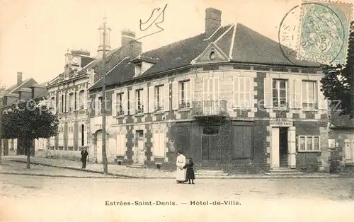 AK / Ansichtskarte Estrees Saint Denis Hotel de Ville Estrees Saint Denis