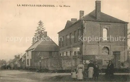 AK / Ansichtskarte La_Neuville sur Oudeuil La Mairie La_Neuville sur Oudeuil