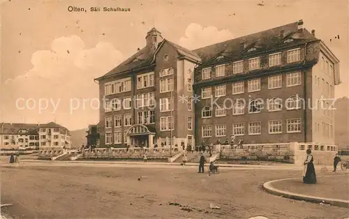 AK / Ansichtskarte Olten Saeli Schulhaus Olten