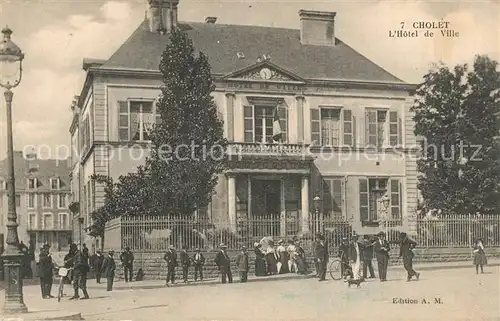 AK / Ansichtskarte Cholet Hotel de Ville Cholet