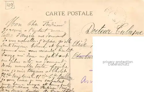 AK / Ansichtskarte Cholet Hotel de Ville Cholet