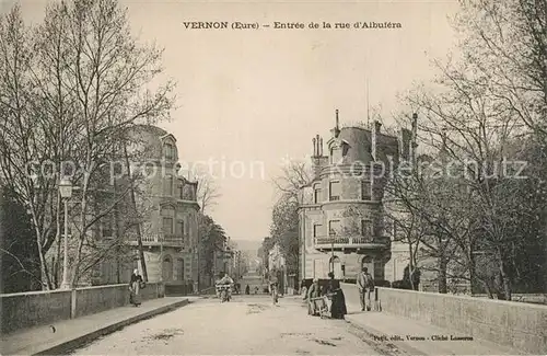 AK / Ansichtskarte Vernon_Eure Entree de la rue d Albufera Vernon Eure