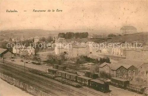AK / Ansichtskarte Vielsalm Panorama de la Gare Vielsalm