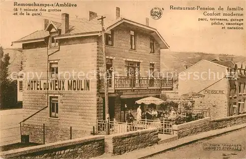 AK / Ansichtskarte Remouchamps_Liege Hotel du Vieux Moulin Remouchamps Liege