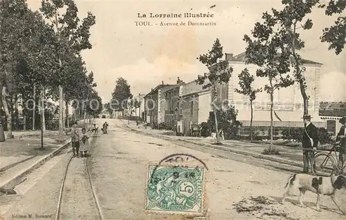 AK / Ansichtskarte Toul_Meurthe et Moselle_Lothringen Avenue de Dommartin Toul_Meurthe et Moselle