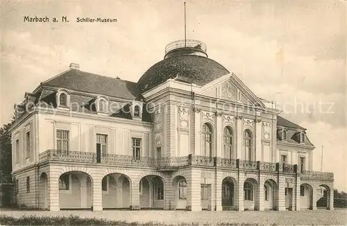 AK / Ansichtskarte Marbach_Neckar Schiller Museum Marbach Neckar