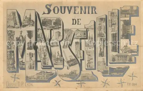 AK / Ansichtskarte Marseille_Bouches du Rhone  Marseille