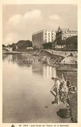 AK / Ansichtskarte Dax_Landes Bords de l Adour Splendid  Dax_Landes