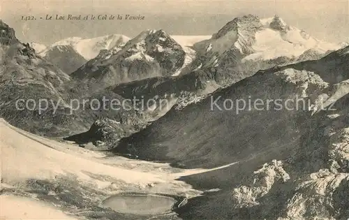 AK / Ansichtskarte Col_de_la_Vanoise Lac Rond  Col_de_la_Vanoise