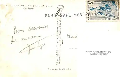 AK / Ansichtskarte Avignon_Vaucluse Palais des Papes  Avignon Vaucluse