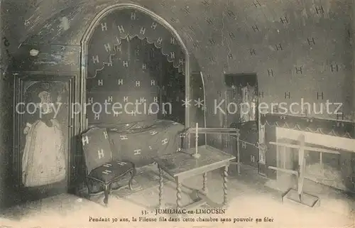 AK / Ansichtskarte Jumilhac en Limousin le Grand Chateau Chambre 