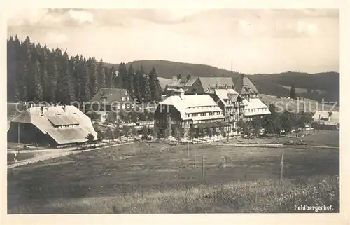 AK / Ansichtskarte Feldberg_Schwarzwald Hotel Feldbergerhof Feldberg Schwarzwald