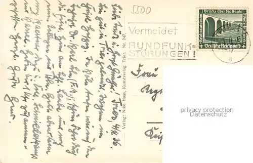 AK / Ansichtskarte Trier Fachwerkhaeuser Altstadt Trier