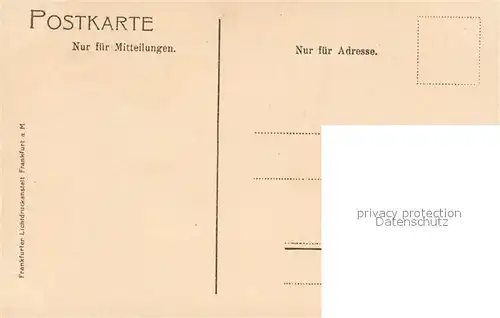 AK / Ansichtskarte Frankfurt_Main Eiserner Steg und Sachsenhausen Frankfurt Main