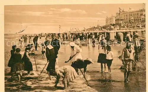 AK / Ansichtskarte Borkum_Nordseebad Strandleben Borkum_Nordseebad