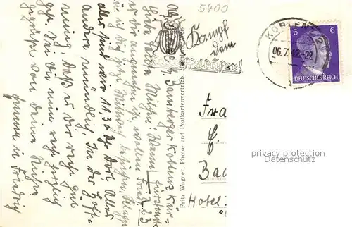 AK / Ansichtskarte Koblenz_Rhein Rheinpromenade Koblenz_Rhein