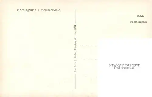 AK / Ansichtskarte Hornisgrinde Aussichtsturm Berggasthof Hornisgrinde