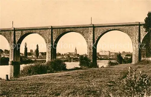 AK / Ansichtskarte Sable sur Sarthe Viaduc Sable sur Sarthe