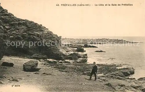 AK / Ansichtskarte Prefailles La Cote et la Baie de Prefailles Prefailles
