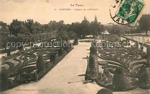 AK / Ansichtskarte Castres_Tarn Jardin de l Eveche Castres_Tarn