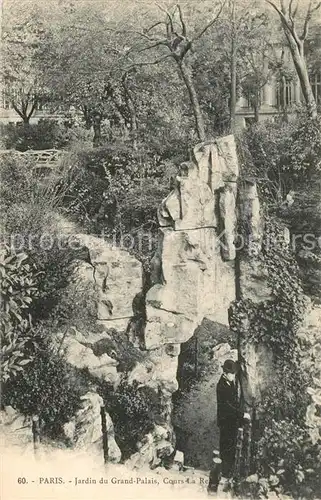 AK / Ansichtskarte Paris Jardin du Grand Palais Paris