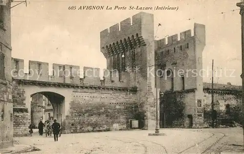 AK / Ansichtskarte Avignon_Vaucluse La Porte Saint Lazare Avignon Vaucluse