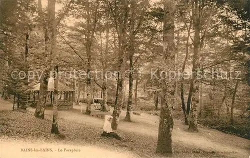 AK / Ansichtskarte Bains les Bains Le Parapluie Bains les Bains