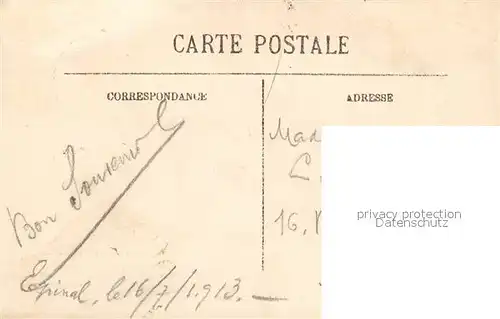 AK / Ansichtskarte Epinal_Vosges Le Cours Epinal Vosges