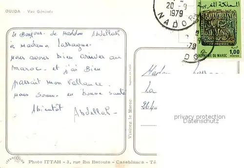 AK / Ansichtskarte Oujda Vue generale Oujda