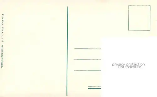 AK / Ansichtskarte Ulm_Donau Rathaus Ulm_Donau