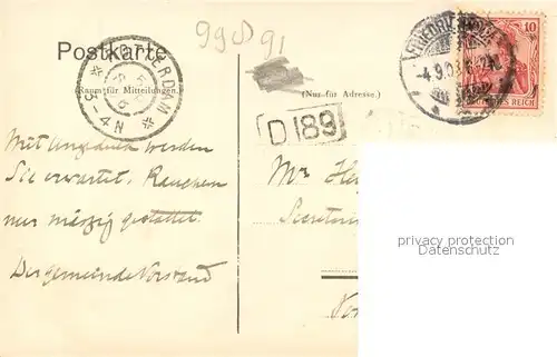 AK / Ansichtskarte Bad_Tabarz Panorama mit Blick zum Inselsberg 