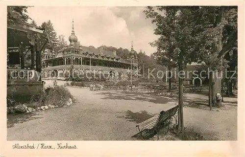 AK / Ansichtskarte Alexisbad_Harz Kurhaus Alexisbad_Harz