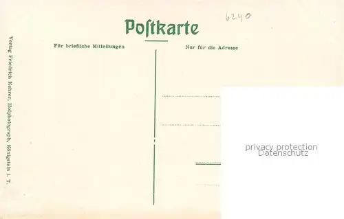 AK / Ansichtskarte Koenigstein_Taunus Stadtpanorama Blick vom Hildatempel Koenigstein_Taunus