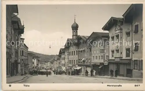 AK / Ansichtskarte Bad_Toelz Marktstrasse Bad_Toelz