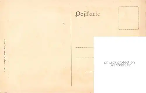 AK / Ansichtskarte Diez_Lahn Blick von der Schlosstreppe zum Schloss Diez_Lahn