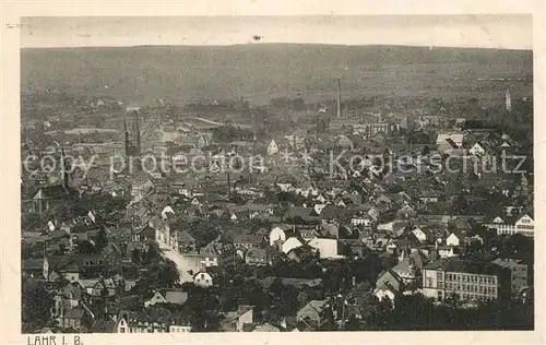 AK / Ansichtskarte Lahr_Baden Stadtpanorama Lahr_Baden