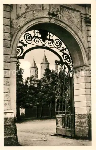 AK / Ansichtskarte Kall Salvatorianerkolleg Kloster Steinfeld Eingangstor Kall