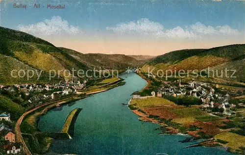 AK / Ansichtskarte Alf_Mosel Panorama Moseltal mit Alf und Bullay Alf_Mosel