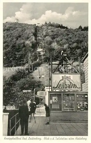 AK / Ansichtskarte Bad_Lauterberg Blick von der Talstation zum Hausberg Bad_Lauterberg