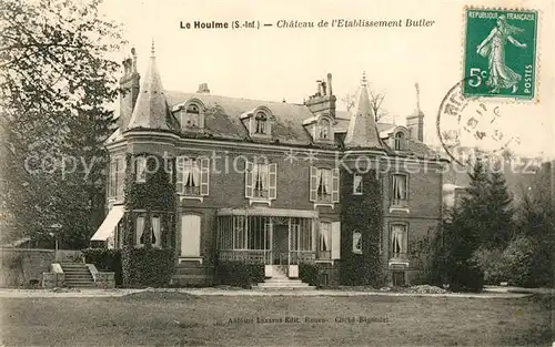 AK / Ansichtskarte Houlme_Le Chateau de Etablissement Butler Houlme_Le