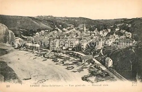 AK / Ansichtskarte Yport Panorama Hafen Yport