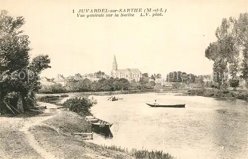 AK / Ansichtskarte Juvardeil Panorama Sarthe Juvardeil